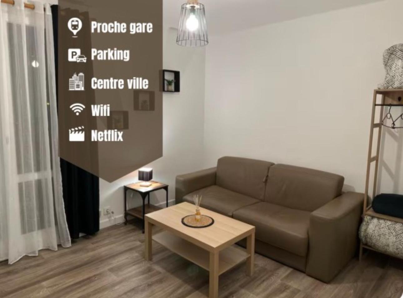 Apartament Studio Meuble Florella Proximite Gare-Wifi Tonneins Zewnętrze zdjęcie